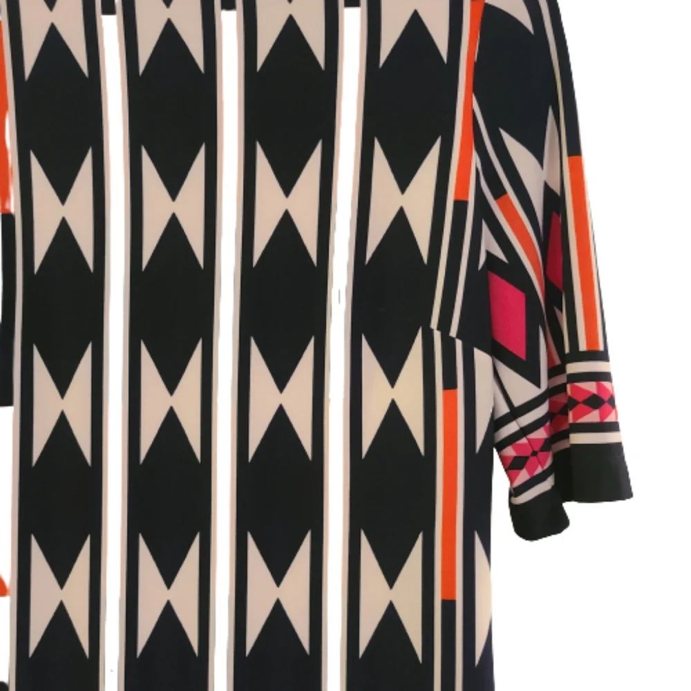 Eliza J. Geometric Print Shealth Dress